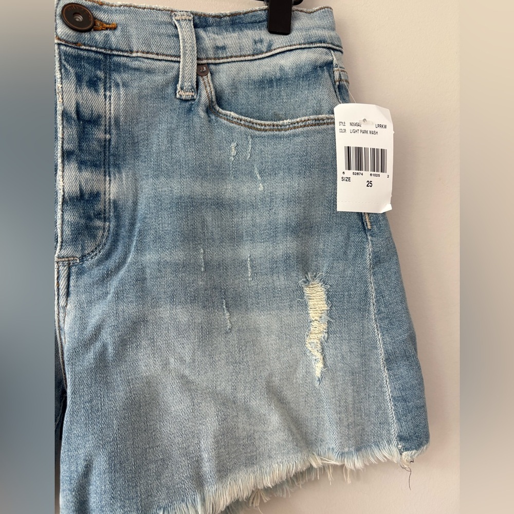 NWT Edyson Delon High Rise Jean Shorts - Picture 5 of 10